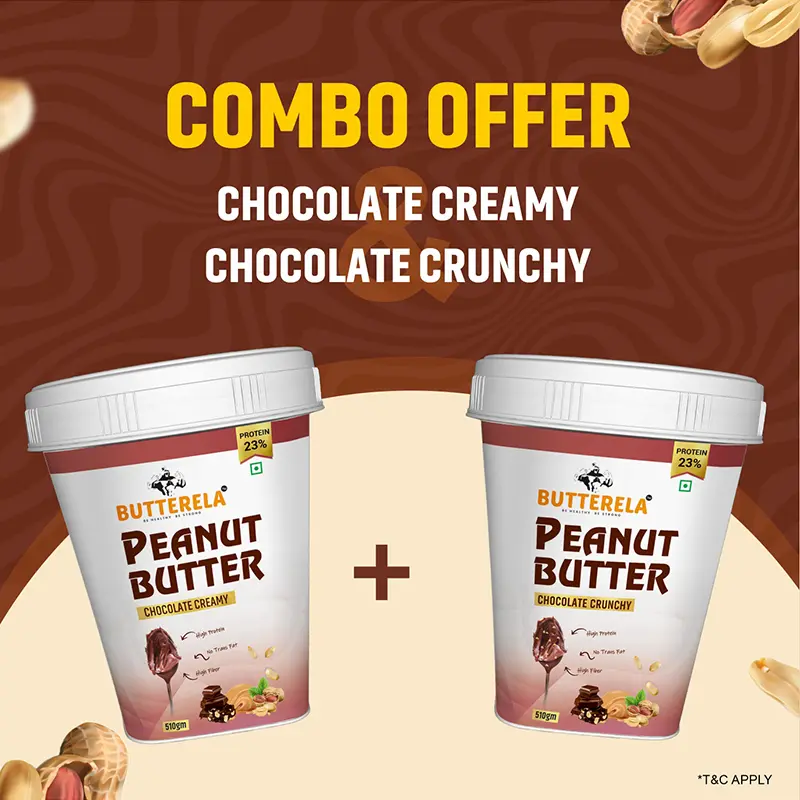 Chocolate Peanut Butter Crunchy and Creamy 510gm 