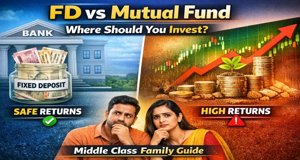 FD vs Mutual Fund for Middle Class Families